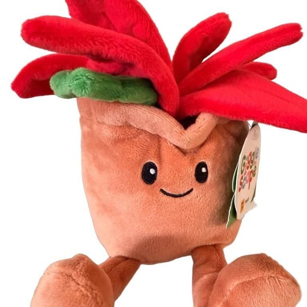 Giggle Scape Poinsettia Plush Toy