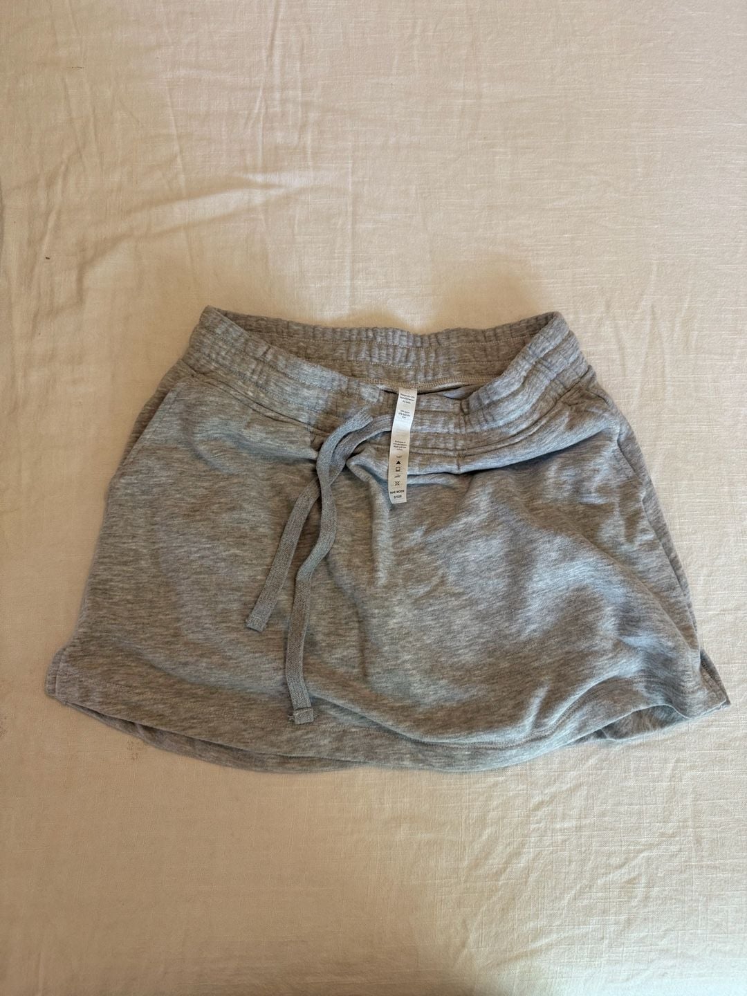 Talulah Grey Drawstring Athletic Skort 2