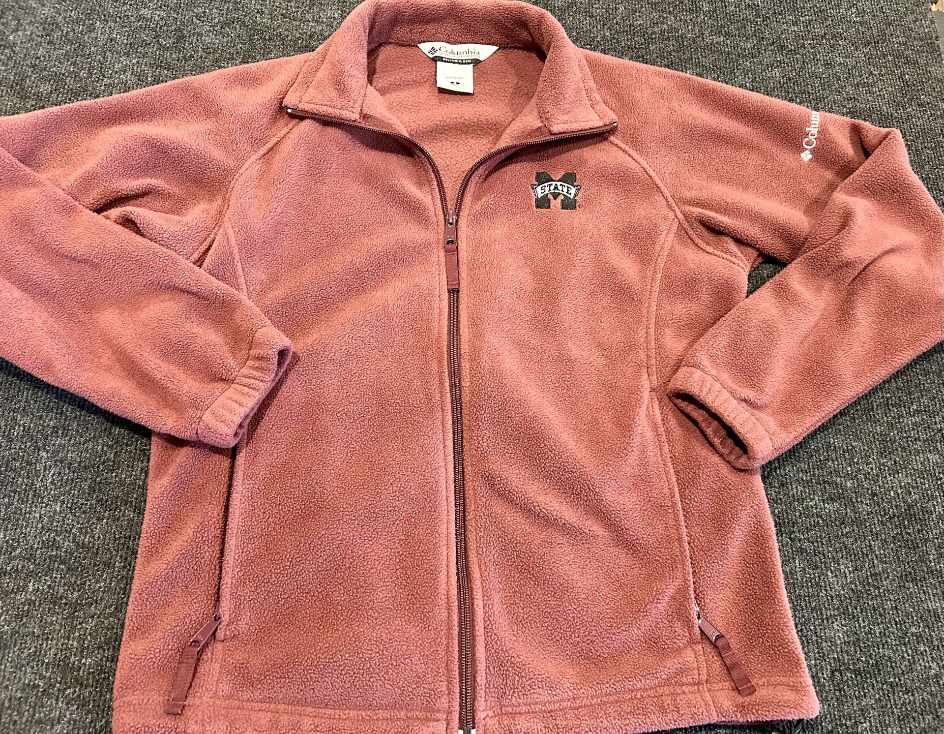 Columbia Mississippi State Bulldogs Women Benton Springs Full-Zip Fleece Jacket 3
