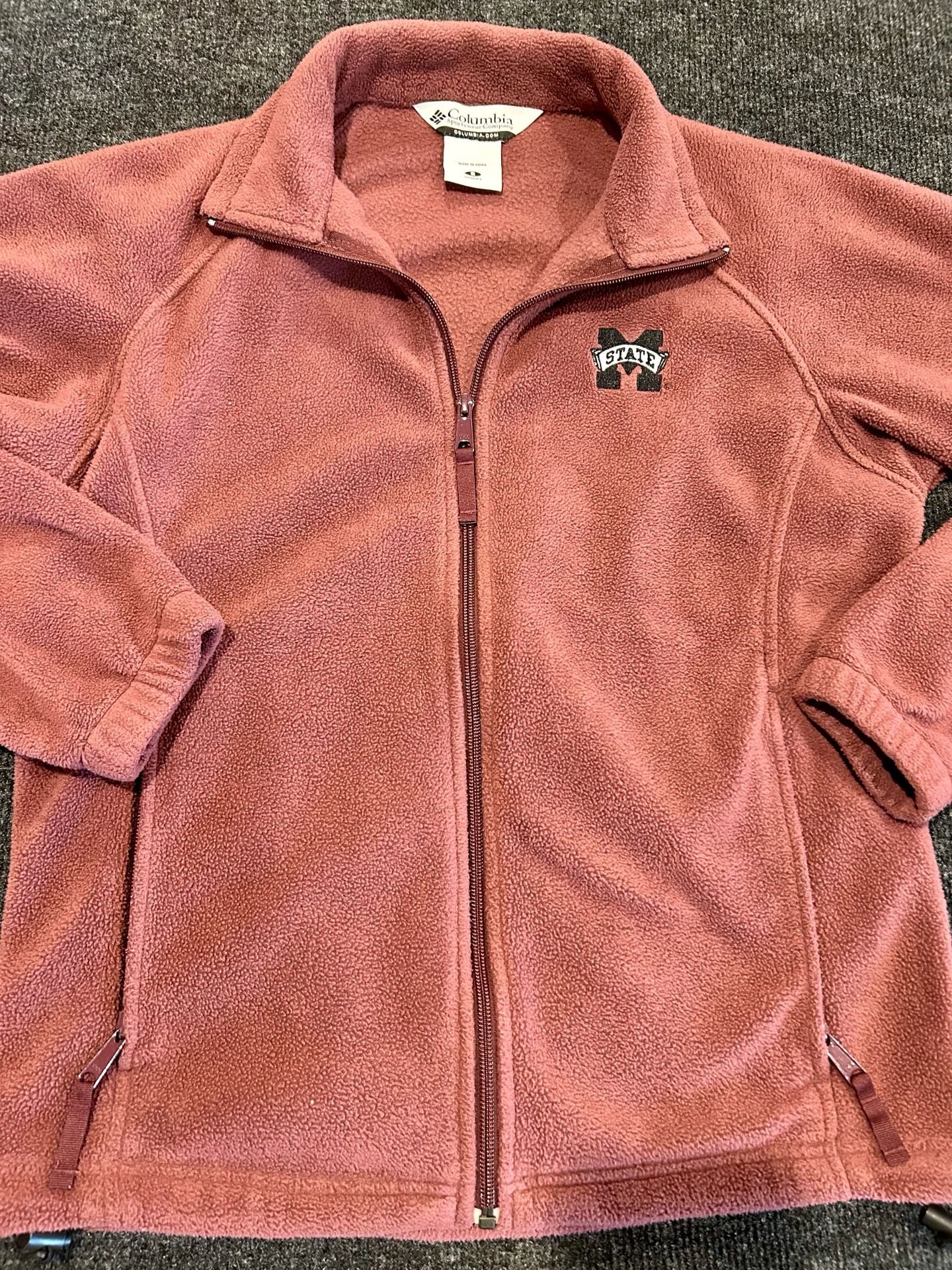 Columbia Mississippi State Bulldogs Women Benton Springs Full-Zip Fleece Jacket 4