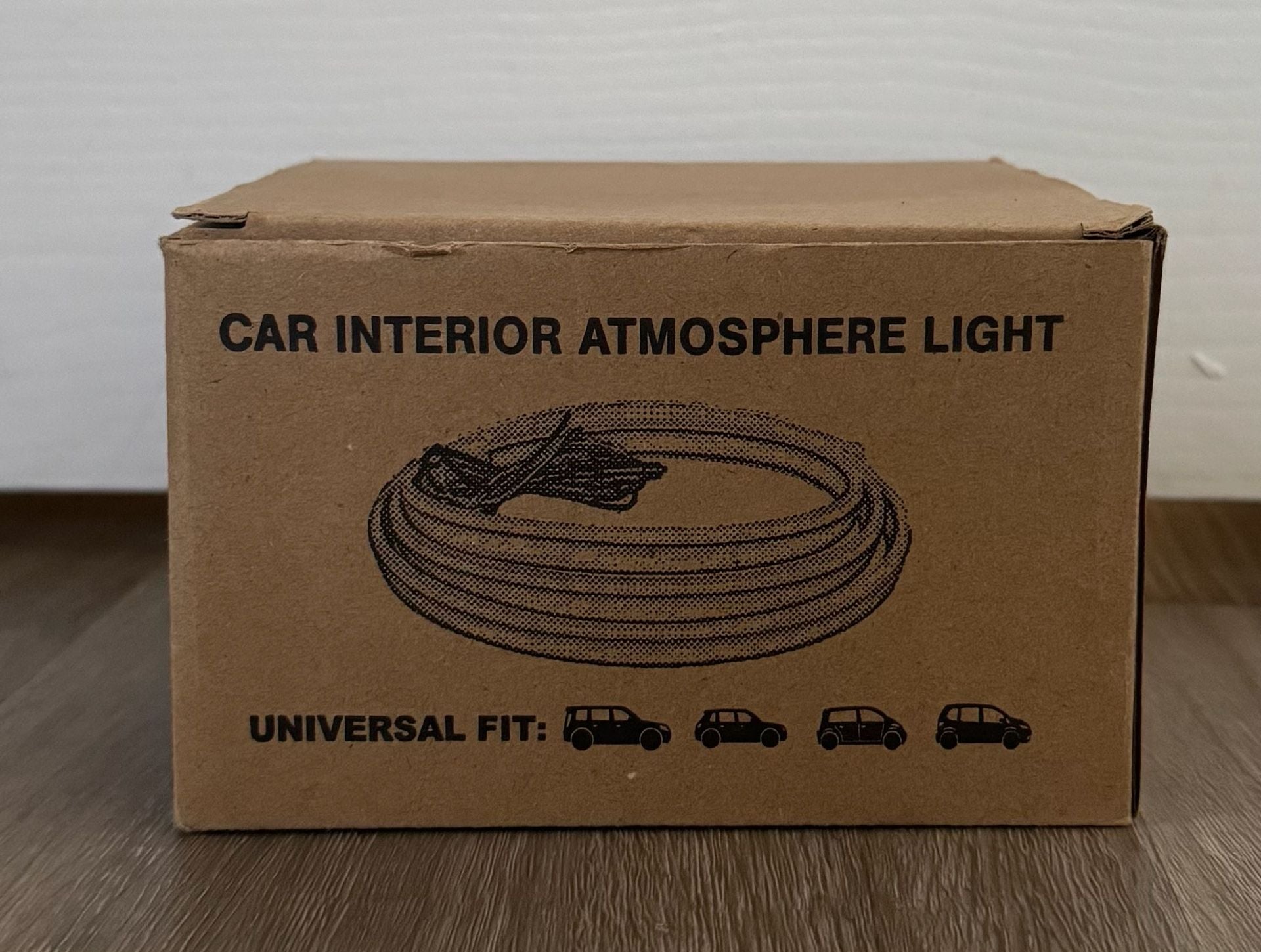 Car interior atmosphere ambient RGB LED Fiber Optic Strip Light Kit with app control 1