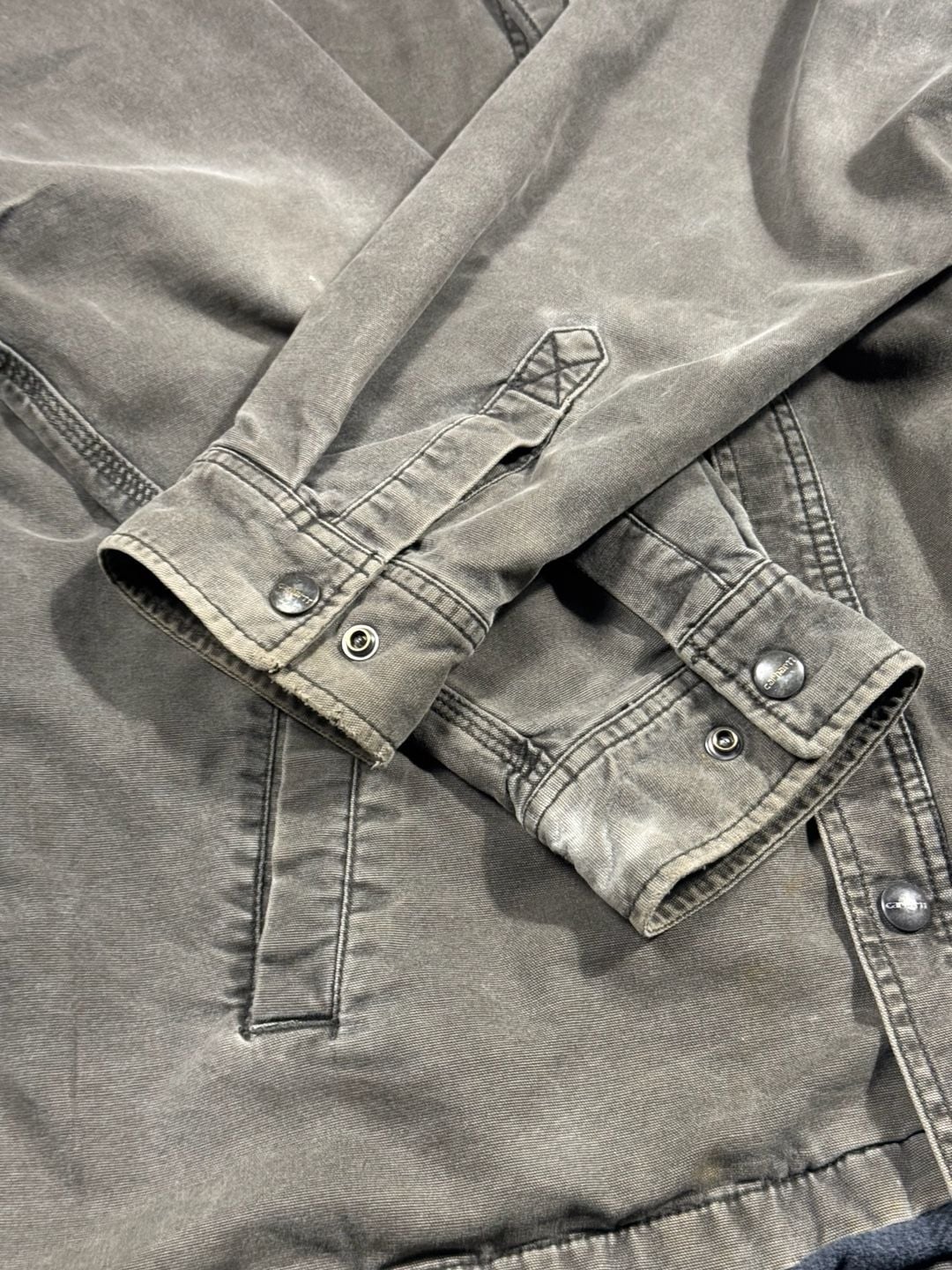 Carhartt Flannel Lined Canvas Shirt Jacket 6