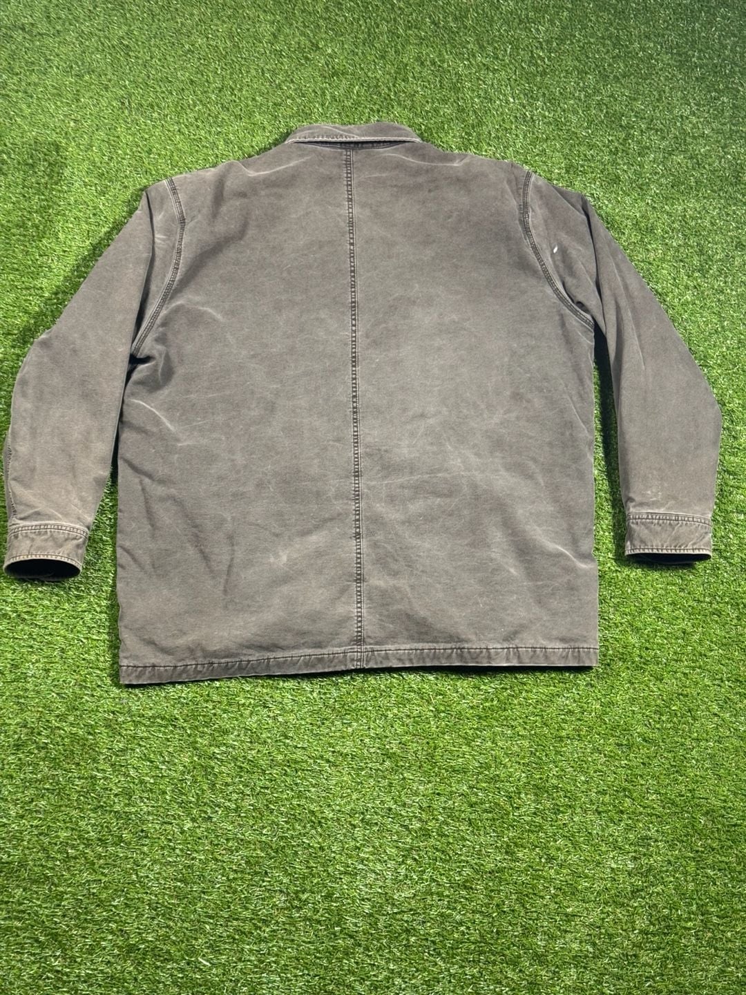 Carhartt Flannel Lined Canvas Shirt Jacket 8
