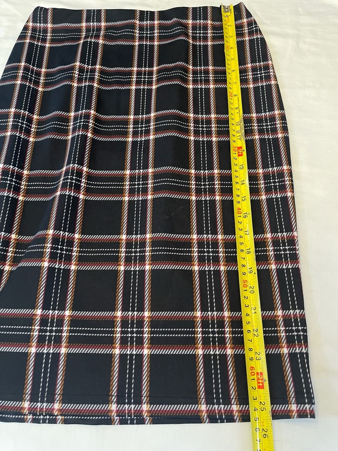 Philosophy Republic Clothing Women's Plaid Pencil Skirt Size Medium 7
