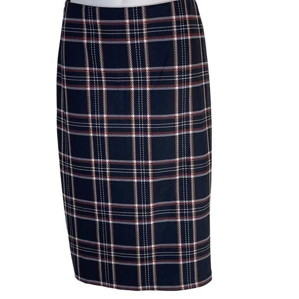 Philosophy Republic Clothing Women's Plaid Pencil Skirt Size Medium
