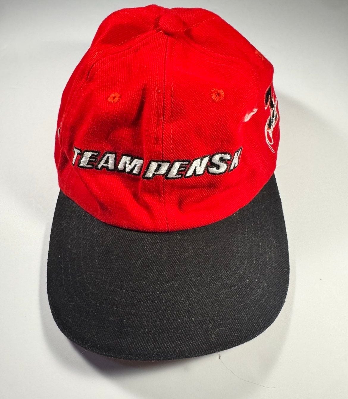 Vintage Team Penske 2004 Racing Baseball Cap Hat with #3 and #6 2