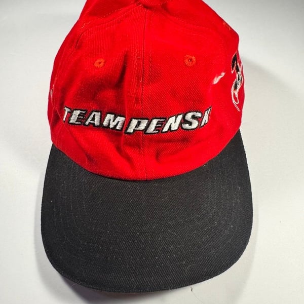 Vintage Team Penske 2004 Racing Baseball Cap Hat with  #3 and #6