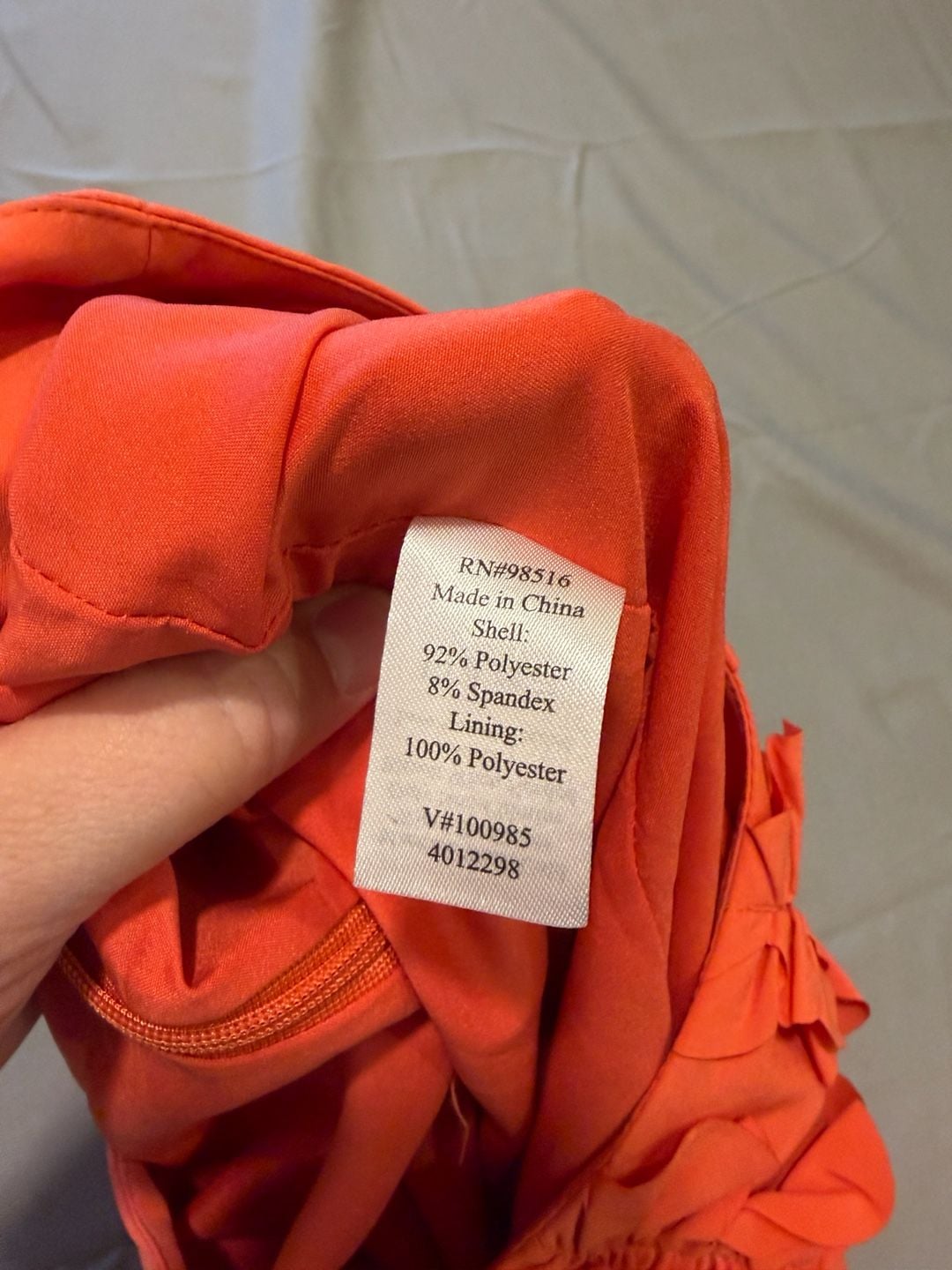 Coldwater Creek Women's Sleeveless Coral Shift Dress  9