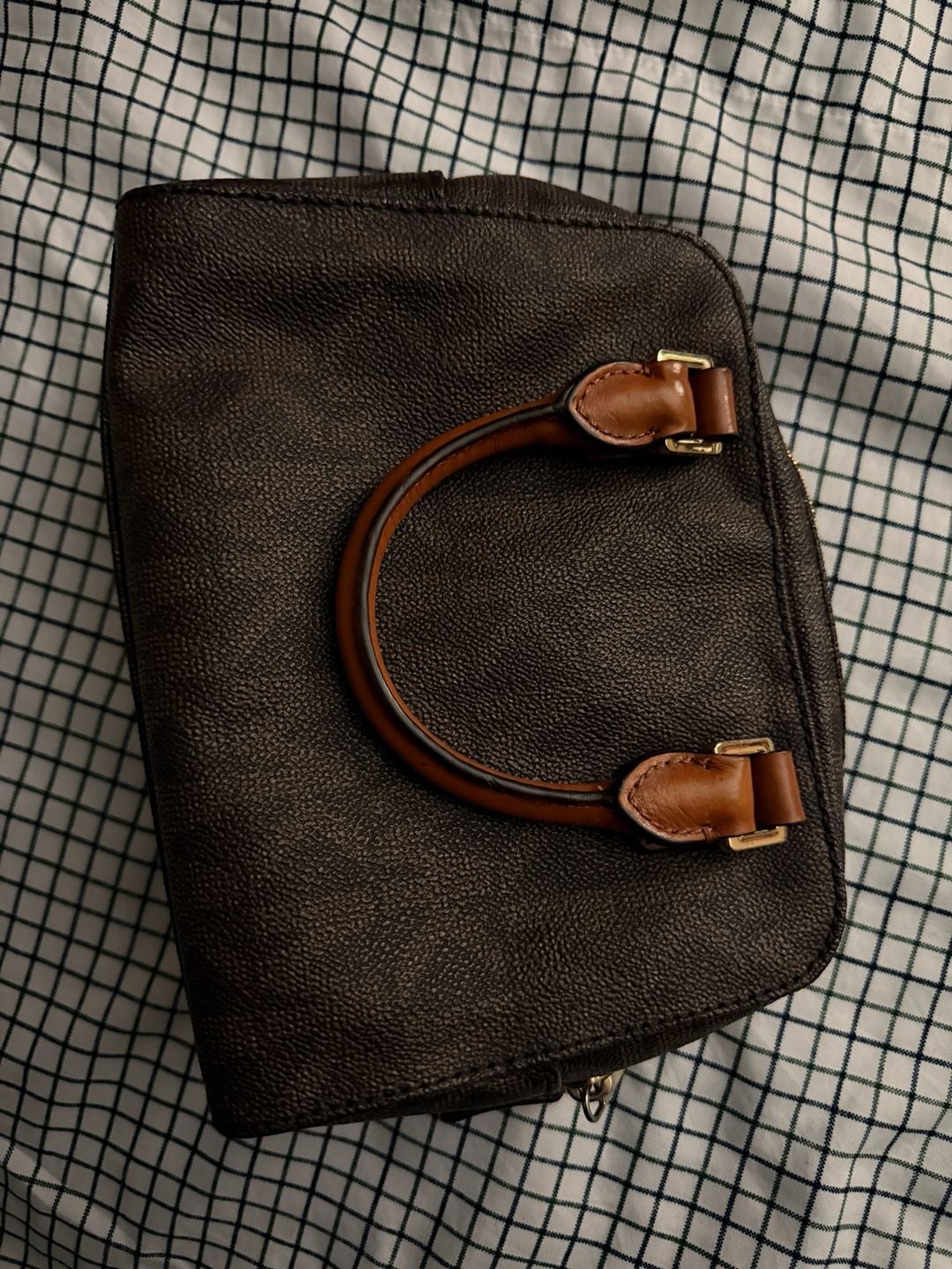 Michael Kors Jet Set Travel Extra Small Logo Print Duffle Crossbody Bag 3