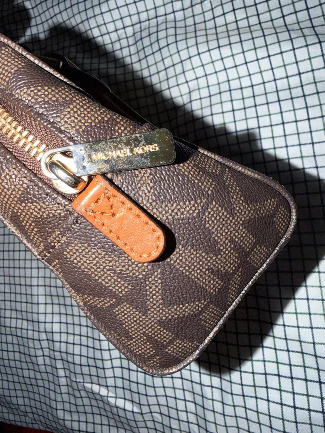 Michael Kors Jet Set Travel Extra Small Logo Print Duffle Crossbody Bag 4