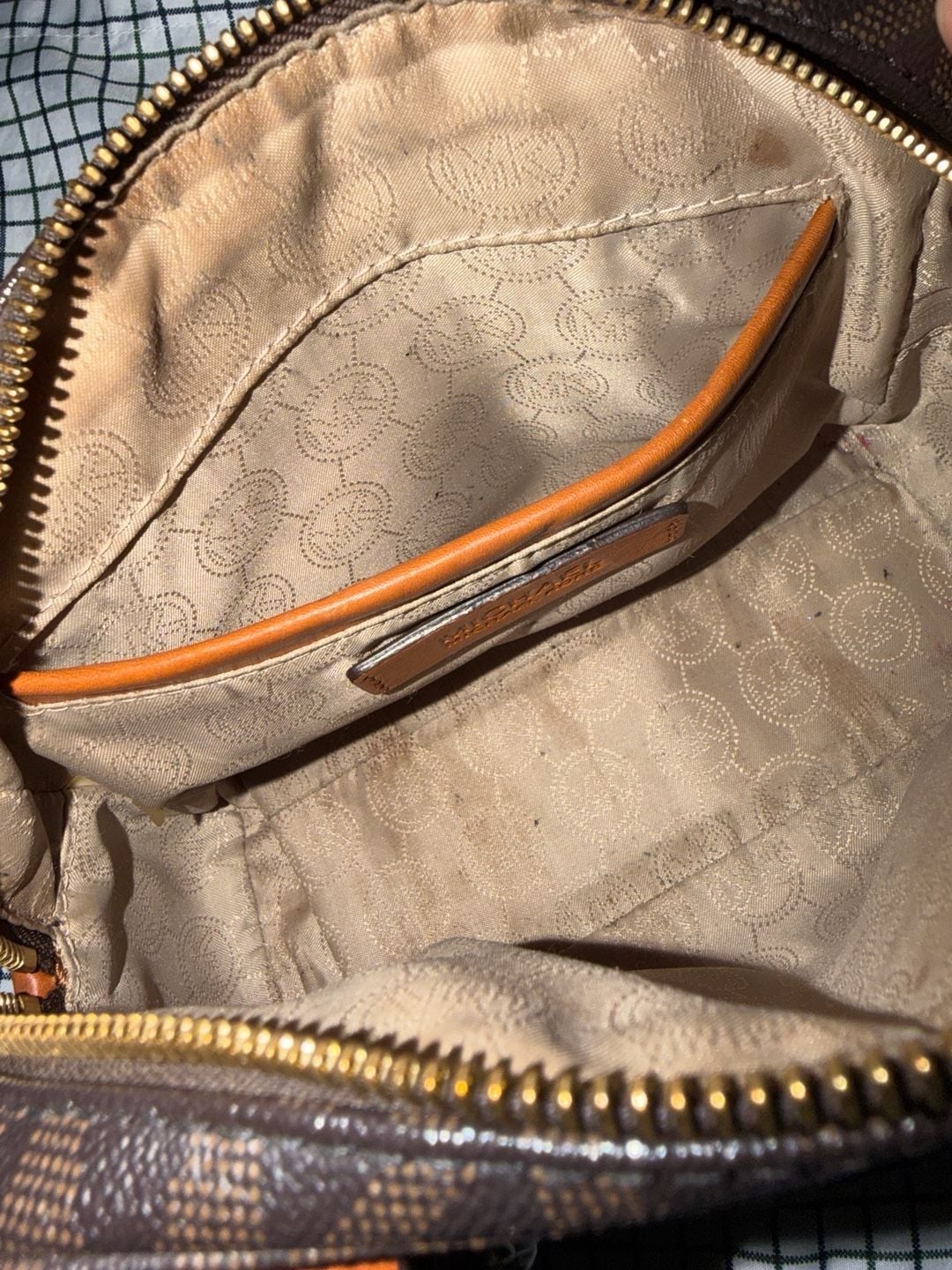 Michael Kors Jet Set Travel Extra Small Logo Print Duffle Crossbody Bag 6