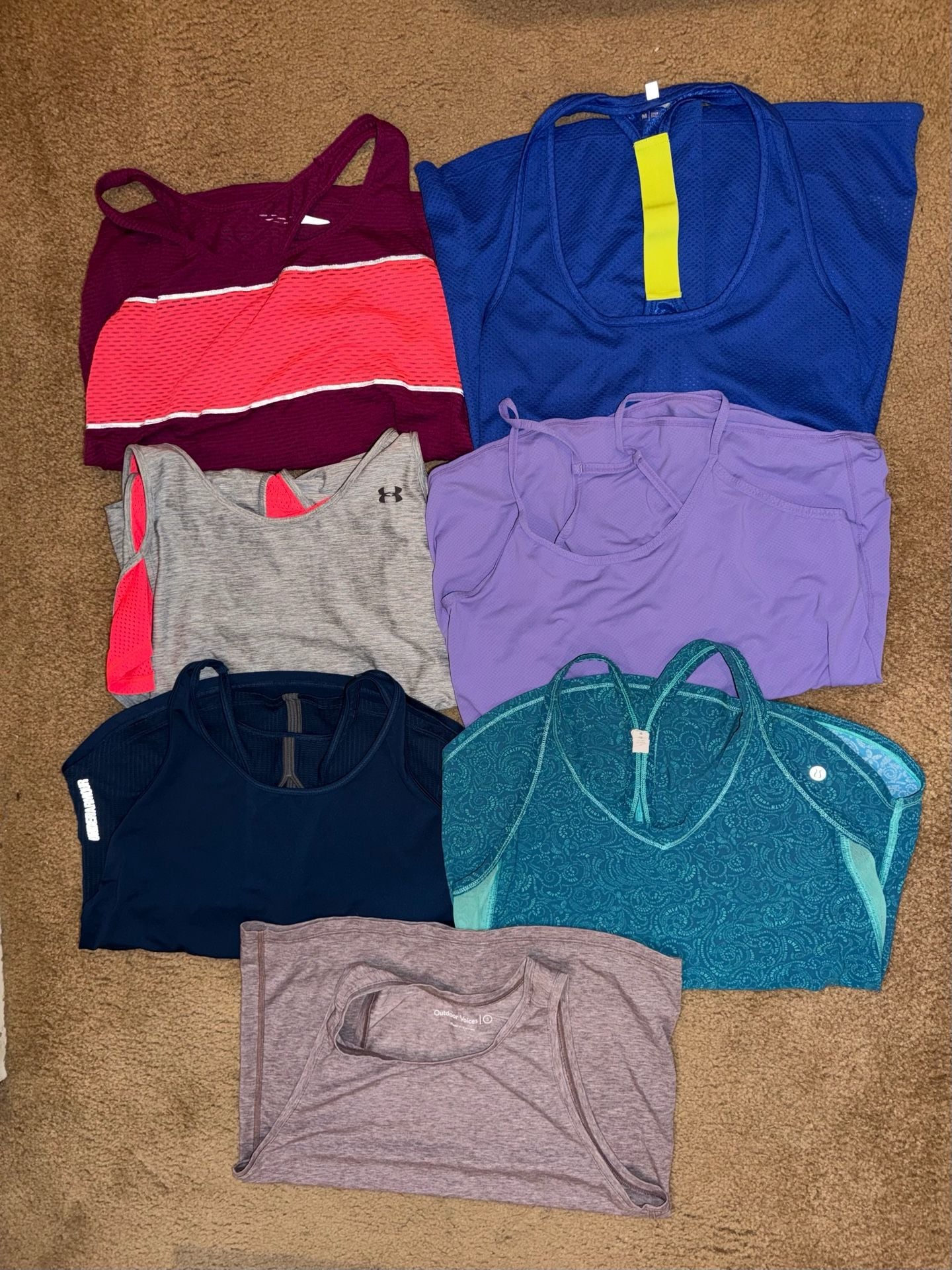 Bundle - workout tanks - various brands 1