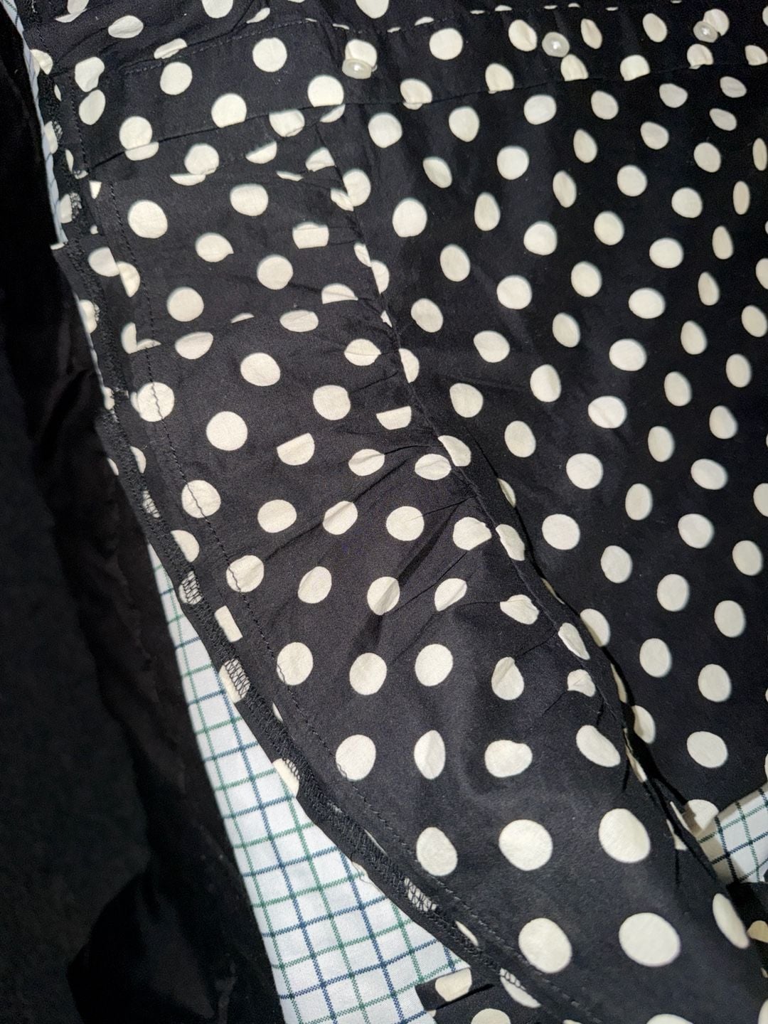 Tommy Hilfiger Women's Polka Dot Button-Down Blouse 4