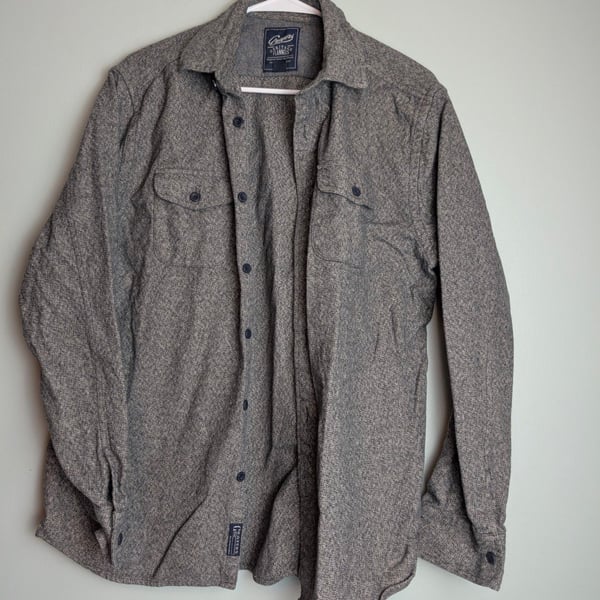 Cozycore Rugged Grayers Heritage Flannel Men's Button-Up Shirt