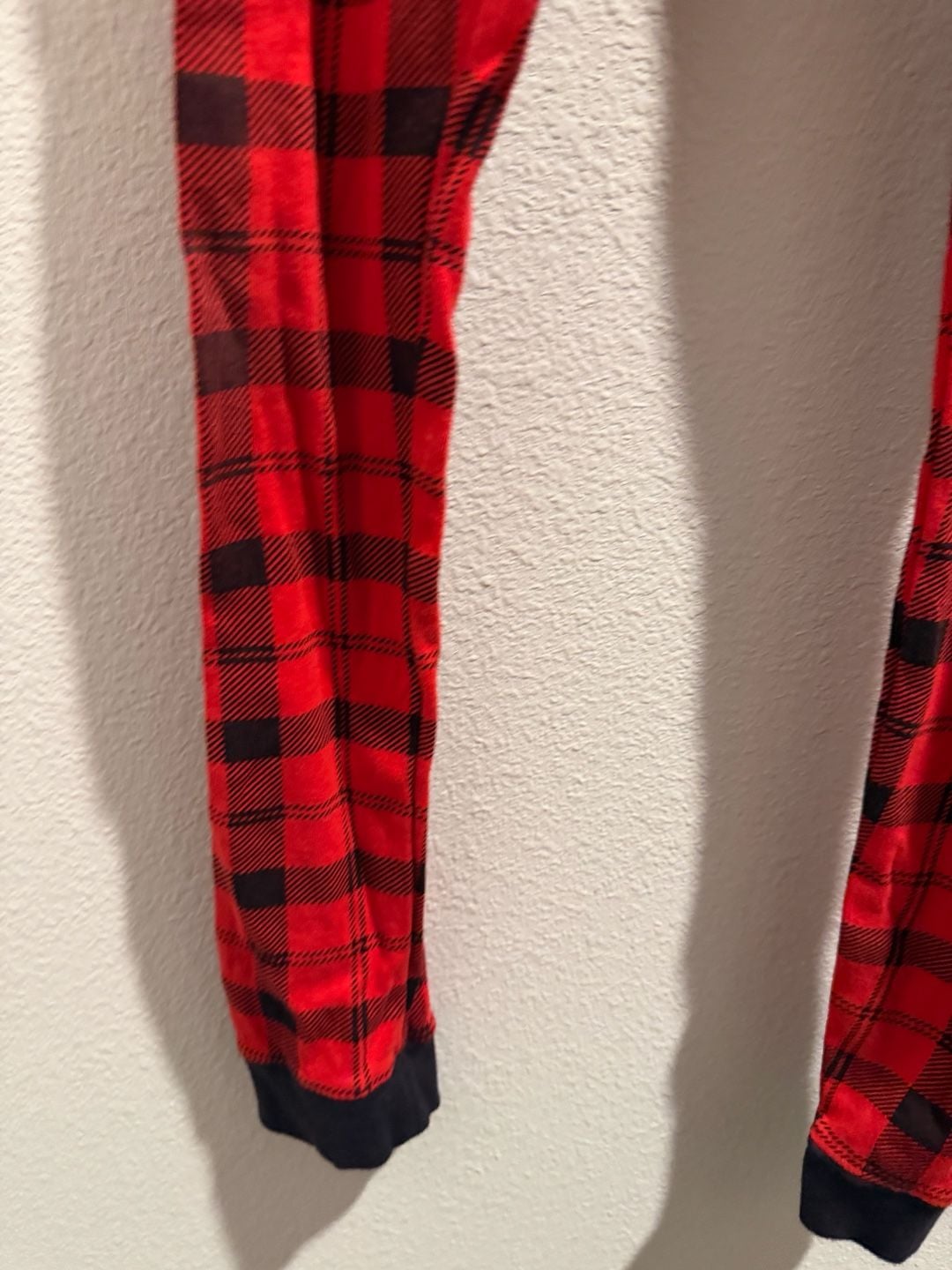 Carter's Kids Red and Black Buffalo Plaid Long Sleeve Pajama Set Size 14 9