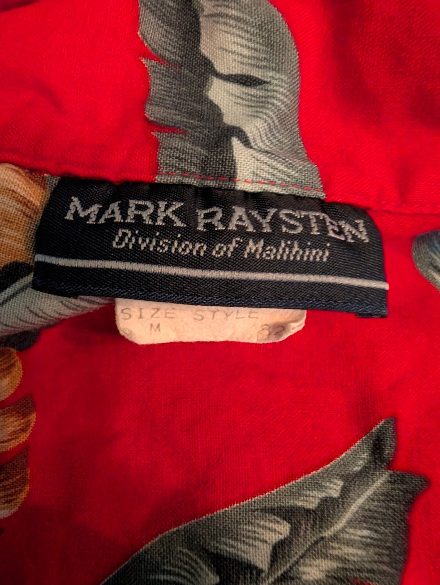 Tropical Retrostyle Mark Raysten Red Parrot Hawaiian Shirt 3