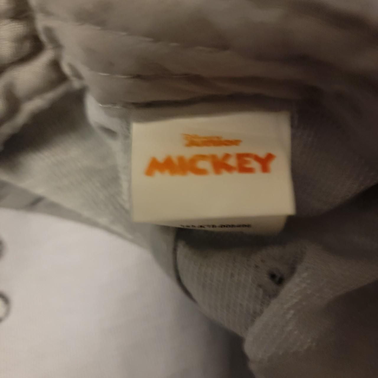 Disney Junior Mickey Mouse Youth Hat Gray Adjustable Cap 100% Cotton Boys Girls 3