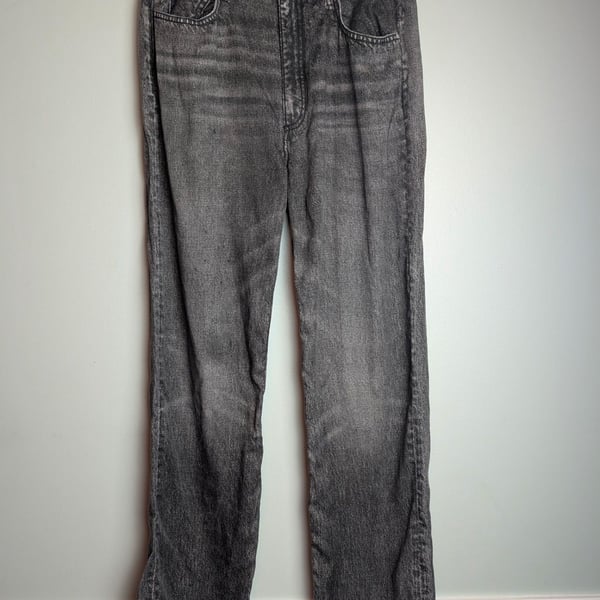 Designer Comfychic Rag & Bone rb Miramar Liquid Denim-Effect Pants