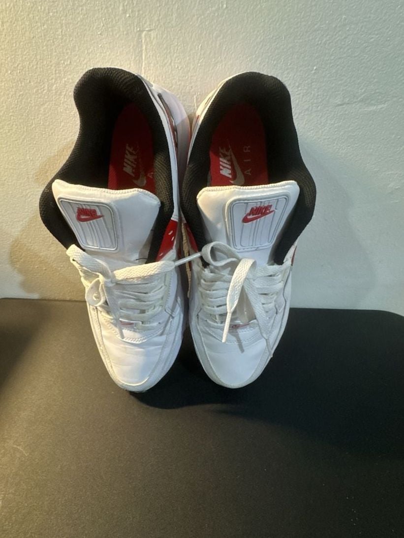 Nike Air Max LTD 3 White Red Black Sneakers Men’s Size 9 7