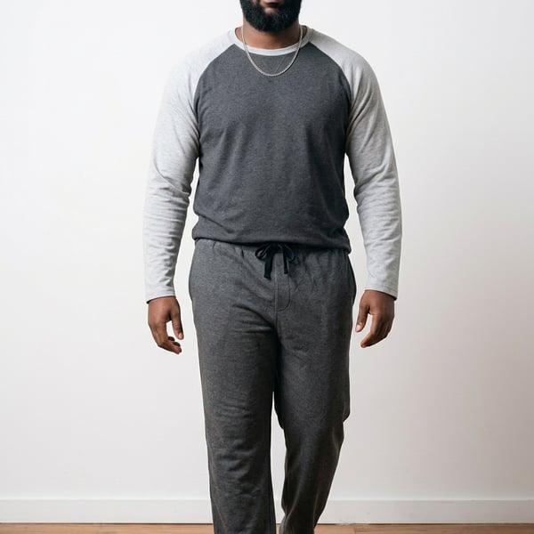 Eddie Bauer Men's Two-Piece Sleepwear Lounge Set US XL