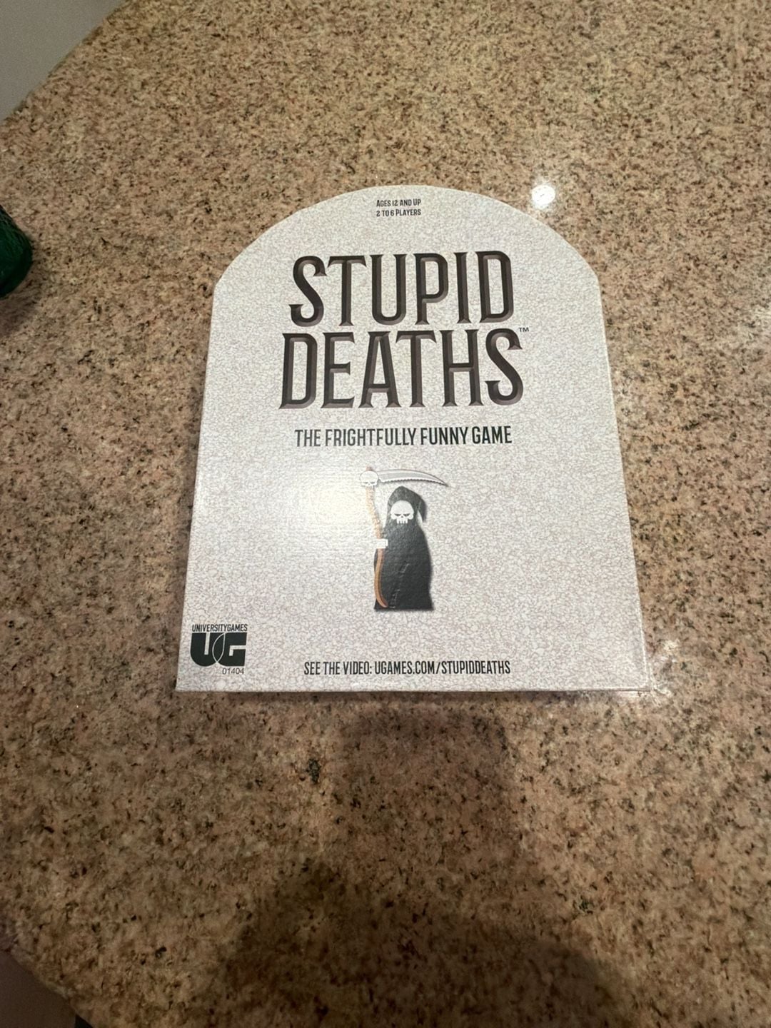 Stupid Deaths The Frightfully Funny Game Board Game 1