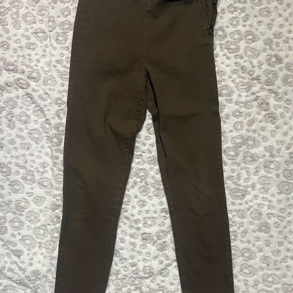 H&M Divided Olive Green Skinny Pants