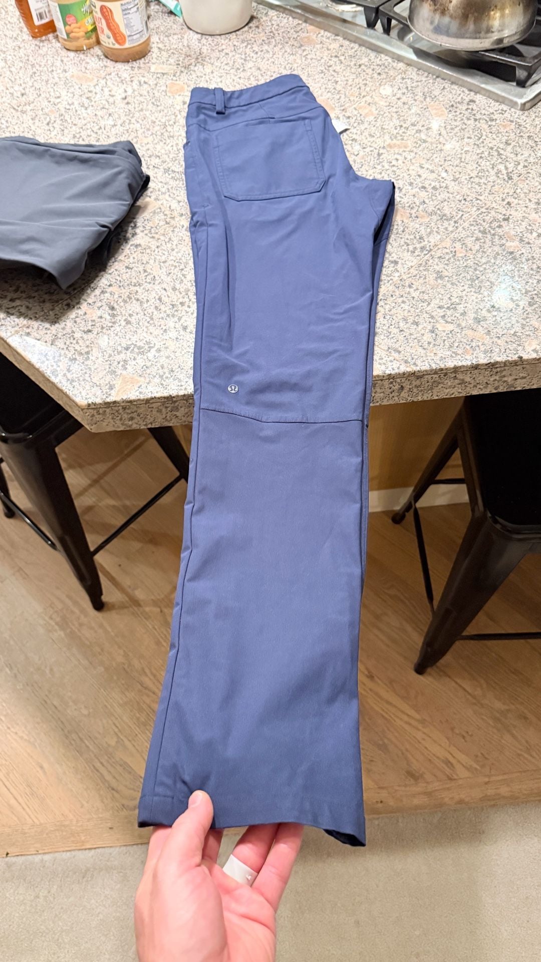 Lululemon Men's ABC 5-Pocket Technical Pants in Navy 4