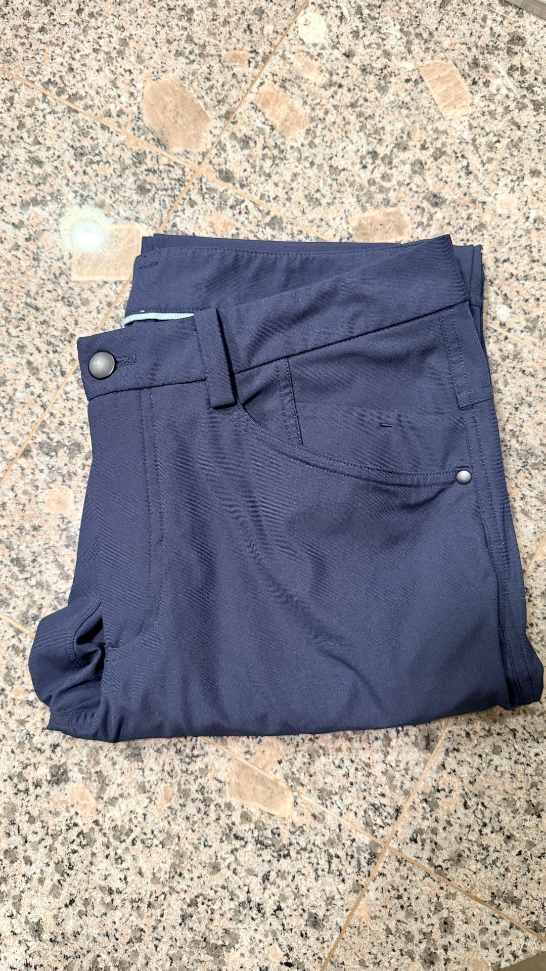 Lululemon Men's ABC 5-Pocket Technical Pants in Navy 2