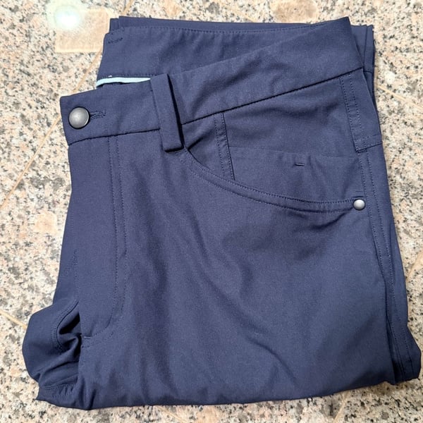 Lululemon Men's ABC 5-Pocket Technical Pants in Navy