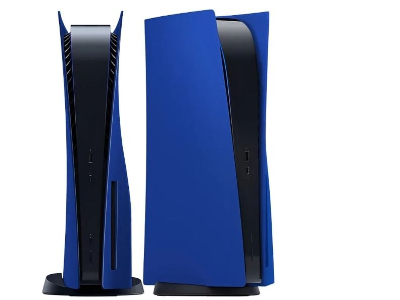Replacement Console Faceplates for PlayStation 5 Disc Edition - Blue 1