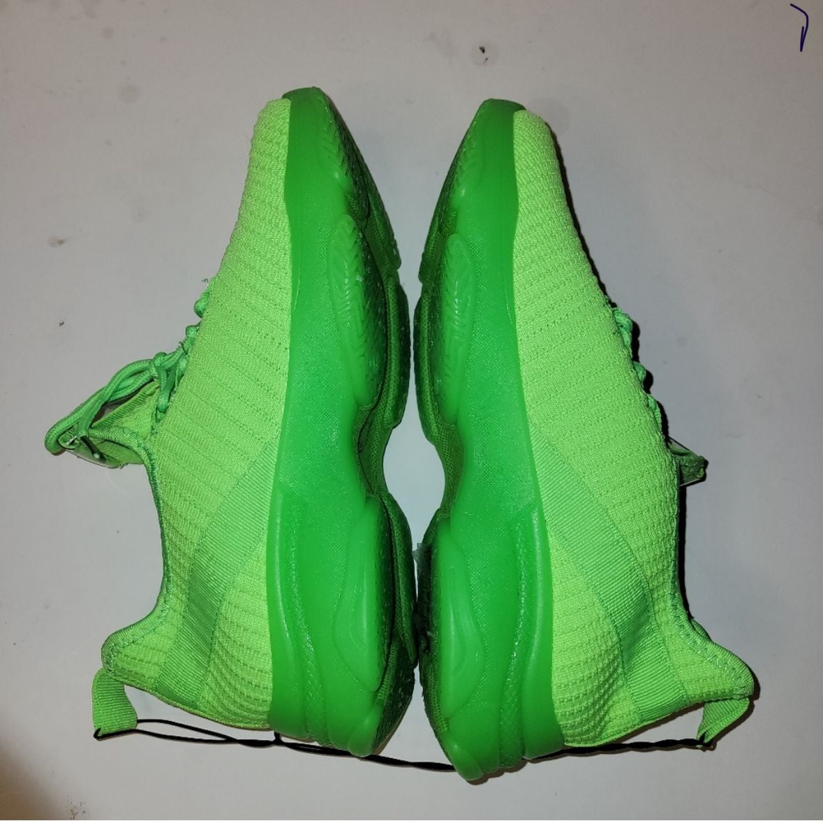 Green Rampage sneakers 2
