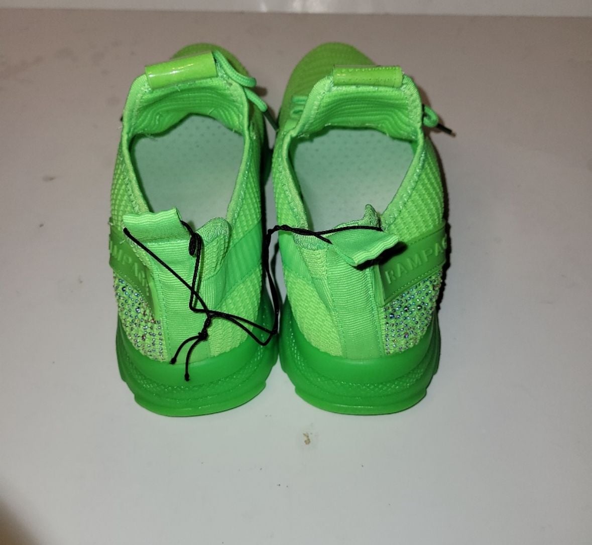 Green Rampage sneakers 3