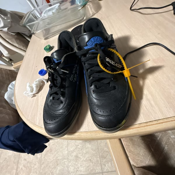 Nike Air Jordan 2 Retro Low SP Off-White Black Varsity Royal