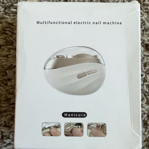 MJQ-701 2-in-1 Multifunctional Electric Nail Clipper