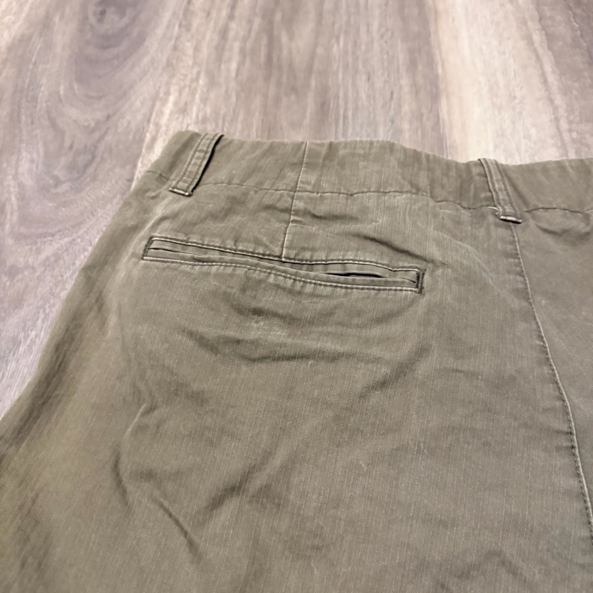 Banana Republic Men's Olive Green Chino Pants Size 36x30 5
