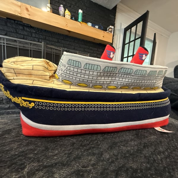 Disney Cruise Line Ship Plush Toy