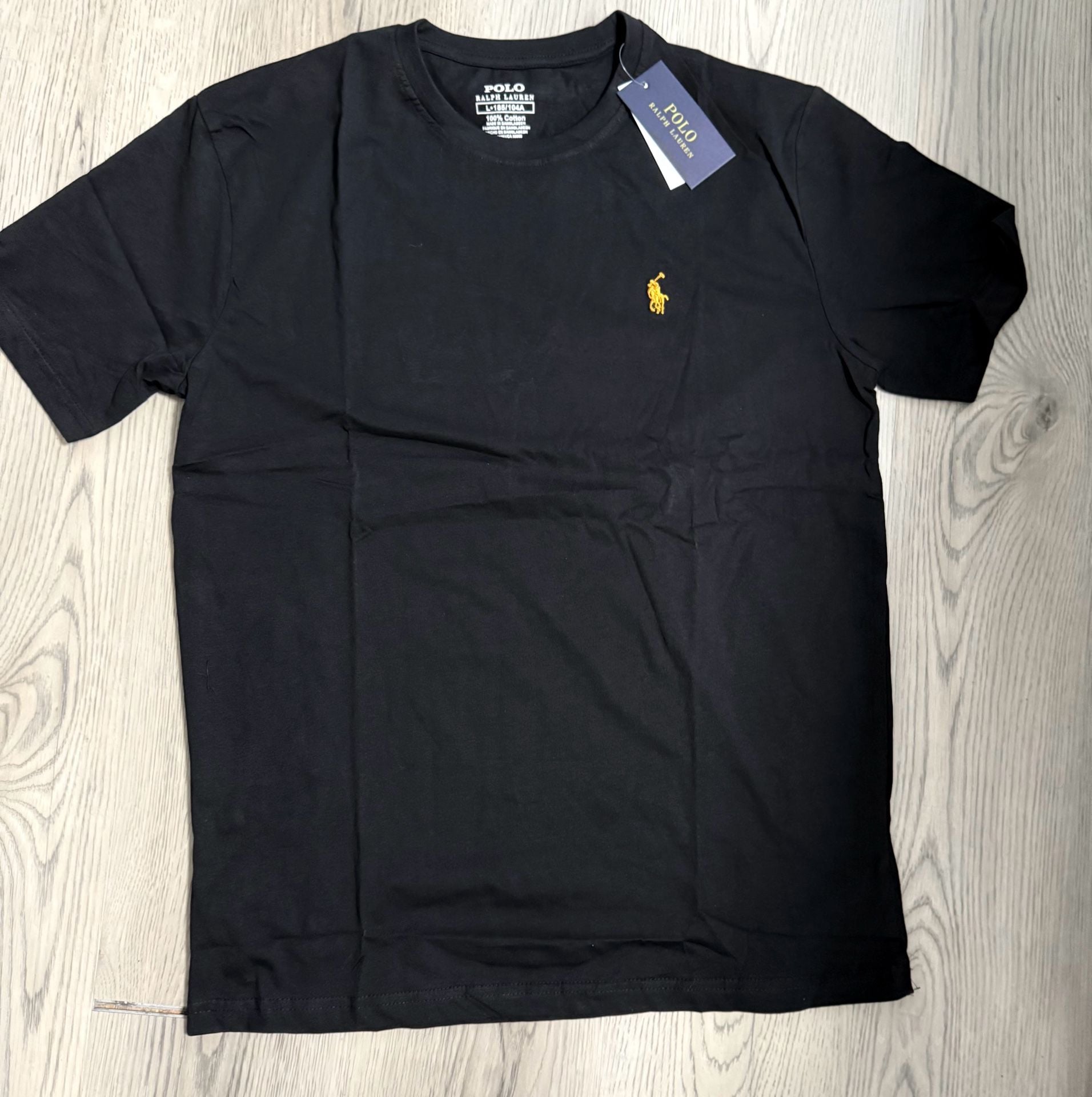Polo Ralph Lauren Men's Black Crewneck T-Shirt and Drawstring Shorts Set size Small 2