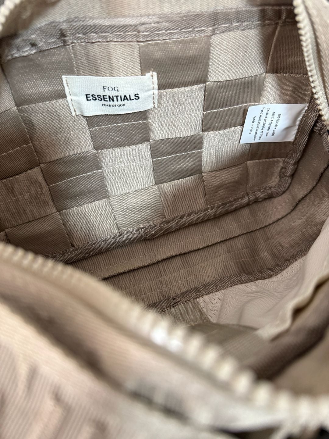 Fear of God Essentials Woven Crossbody Bag 3