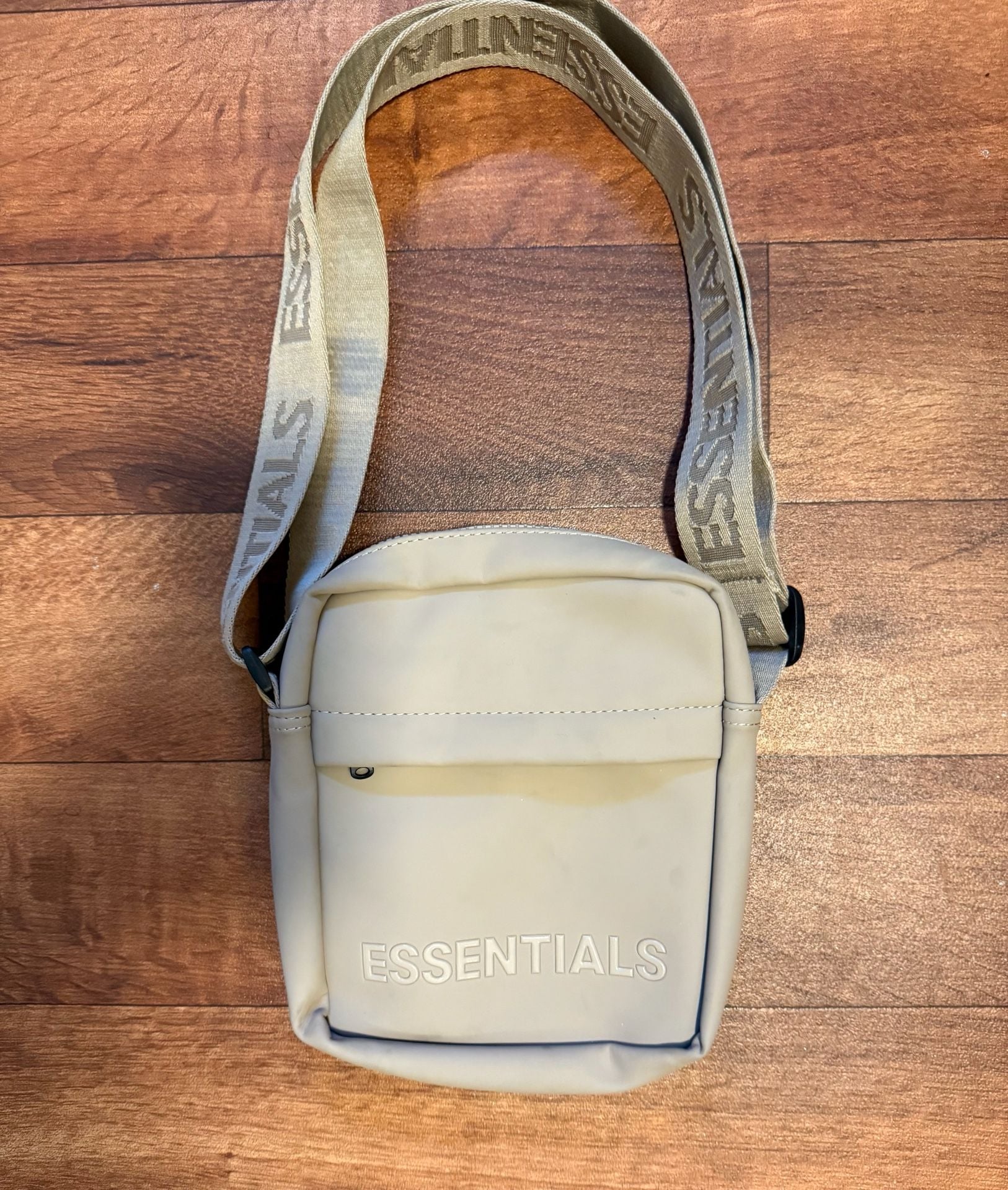 Fear of God Essentials Crossbody Sling Bag in Cream 2