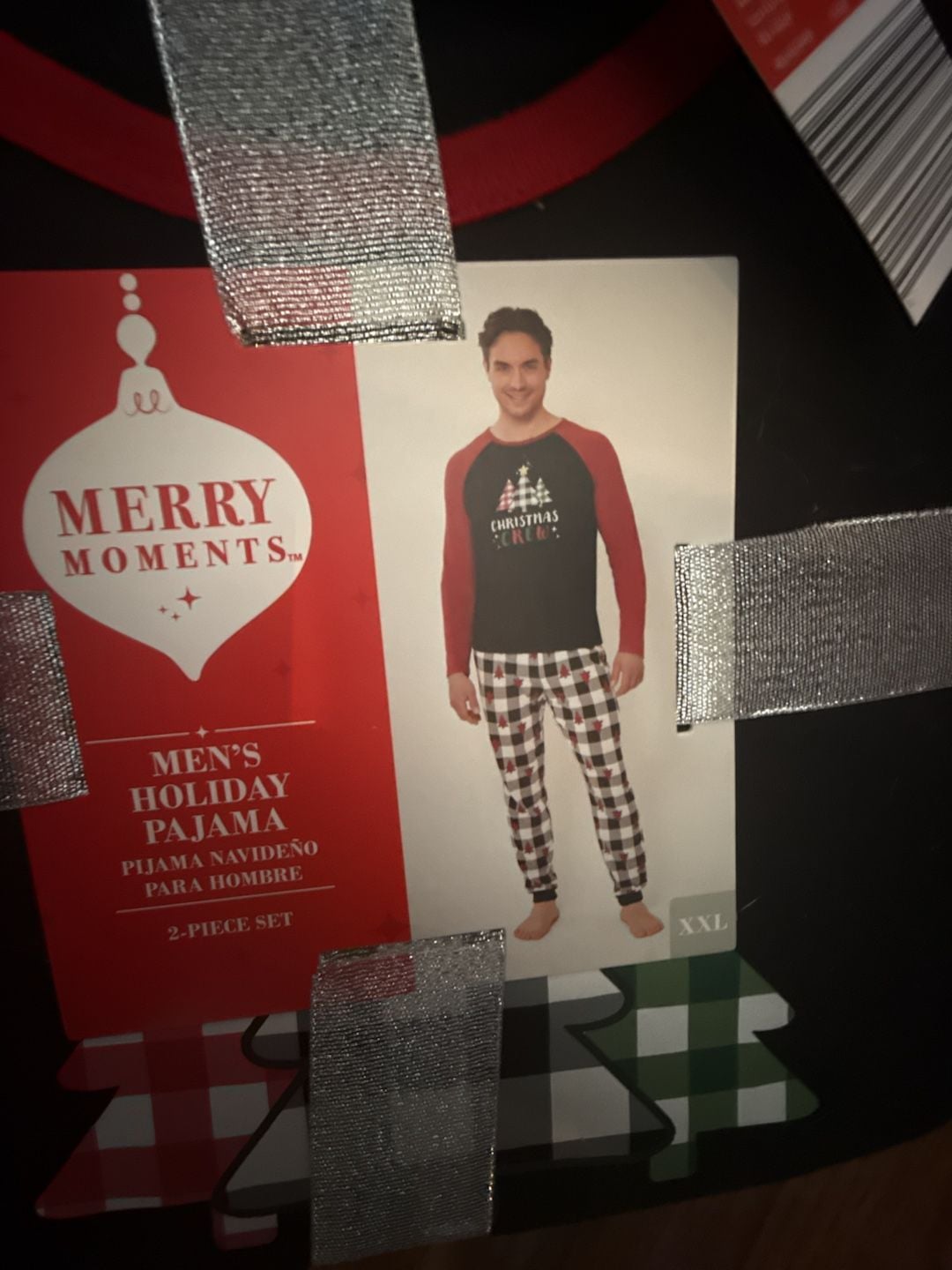Merry Moments Men's 2-Piece Christmas Pajama Set 3