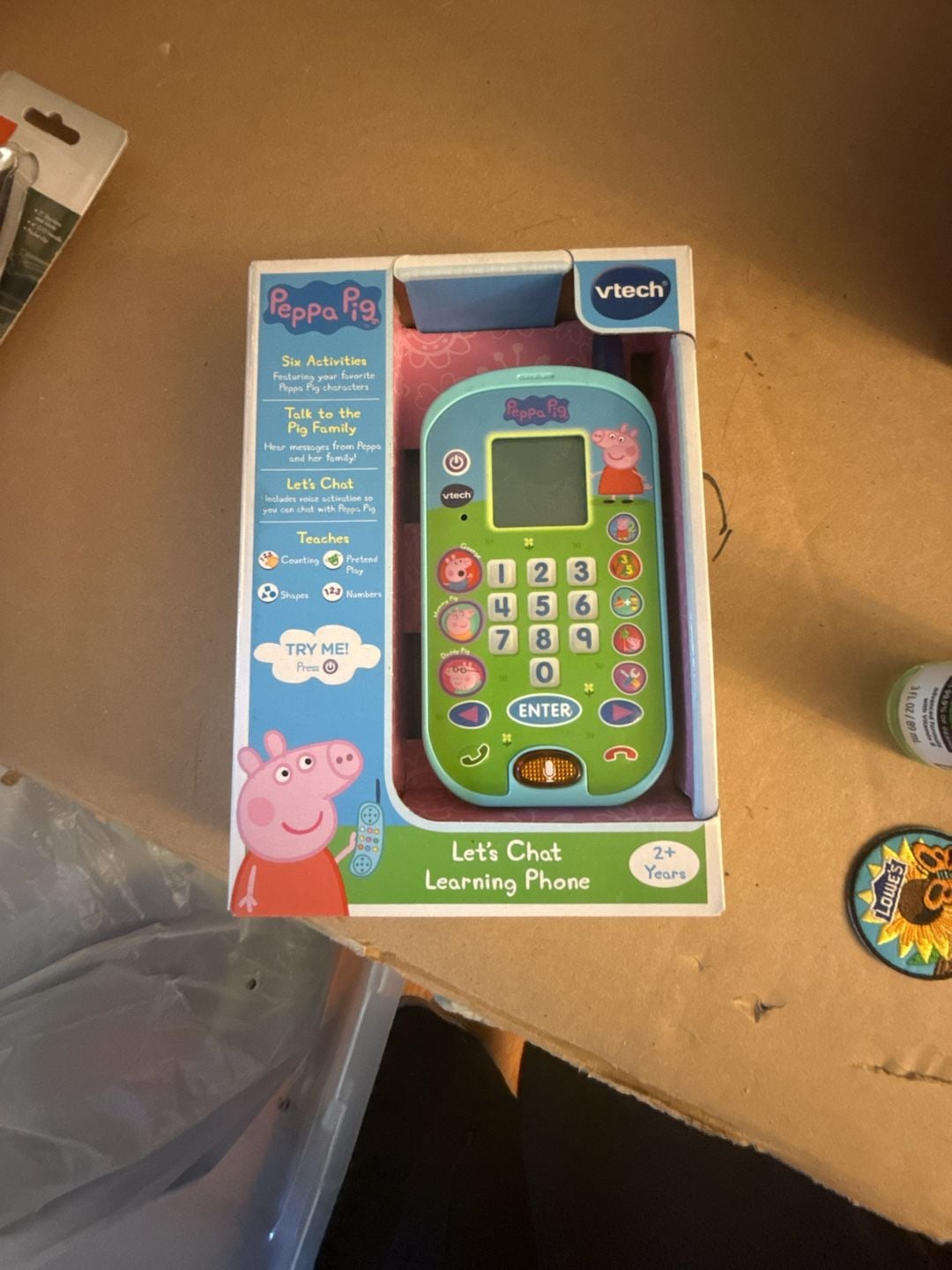 VTech Peppa Pig Let's Chat Learning Phone 1