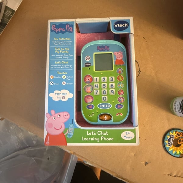 VTech Peppa Pig Let's Chat Learning Phone