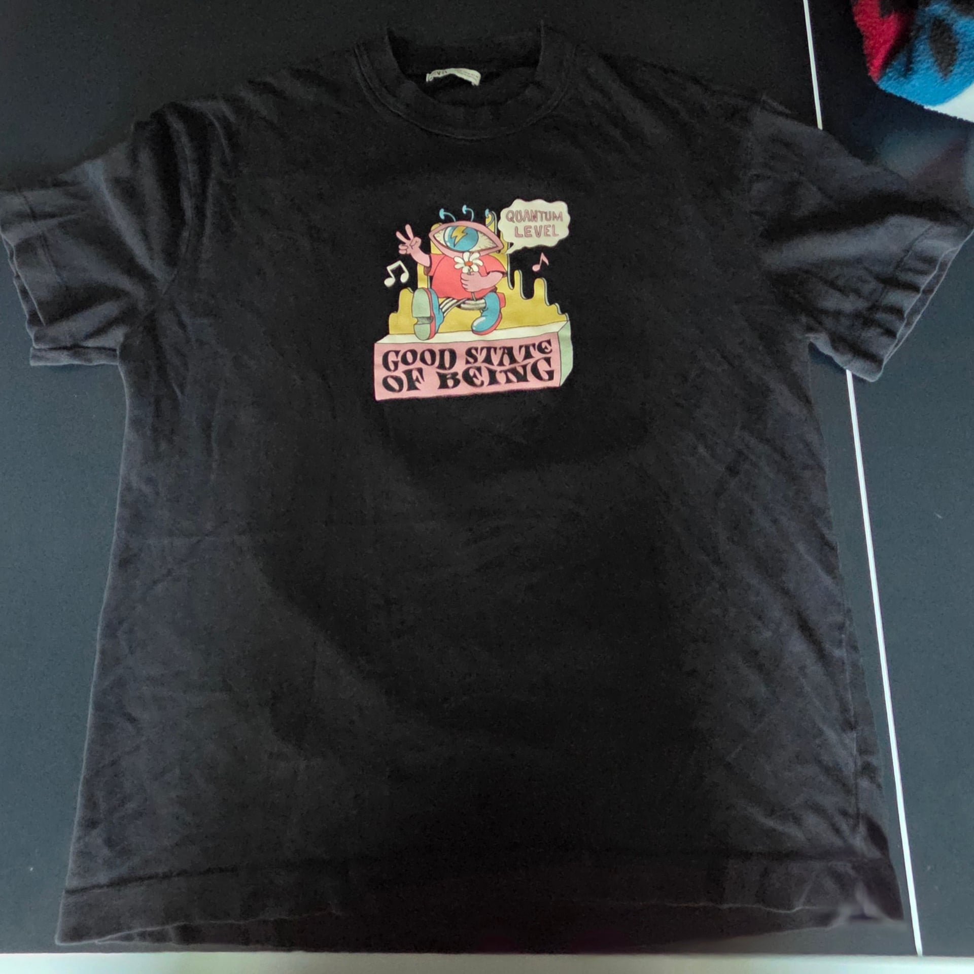 Zara Sun Vibration 'Good State of Being' Graphic T-Shirt 5