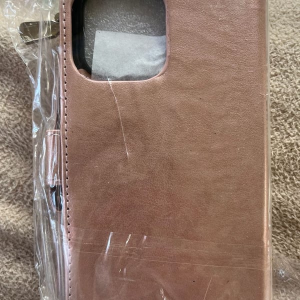 Wallet Case for iPhone 13 Pro in Rose Gold