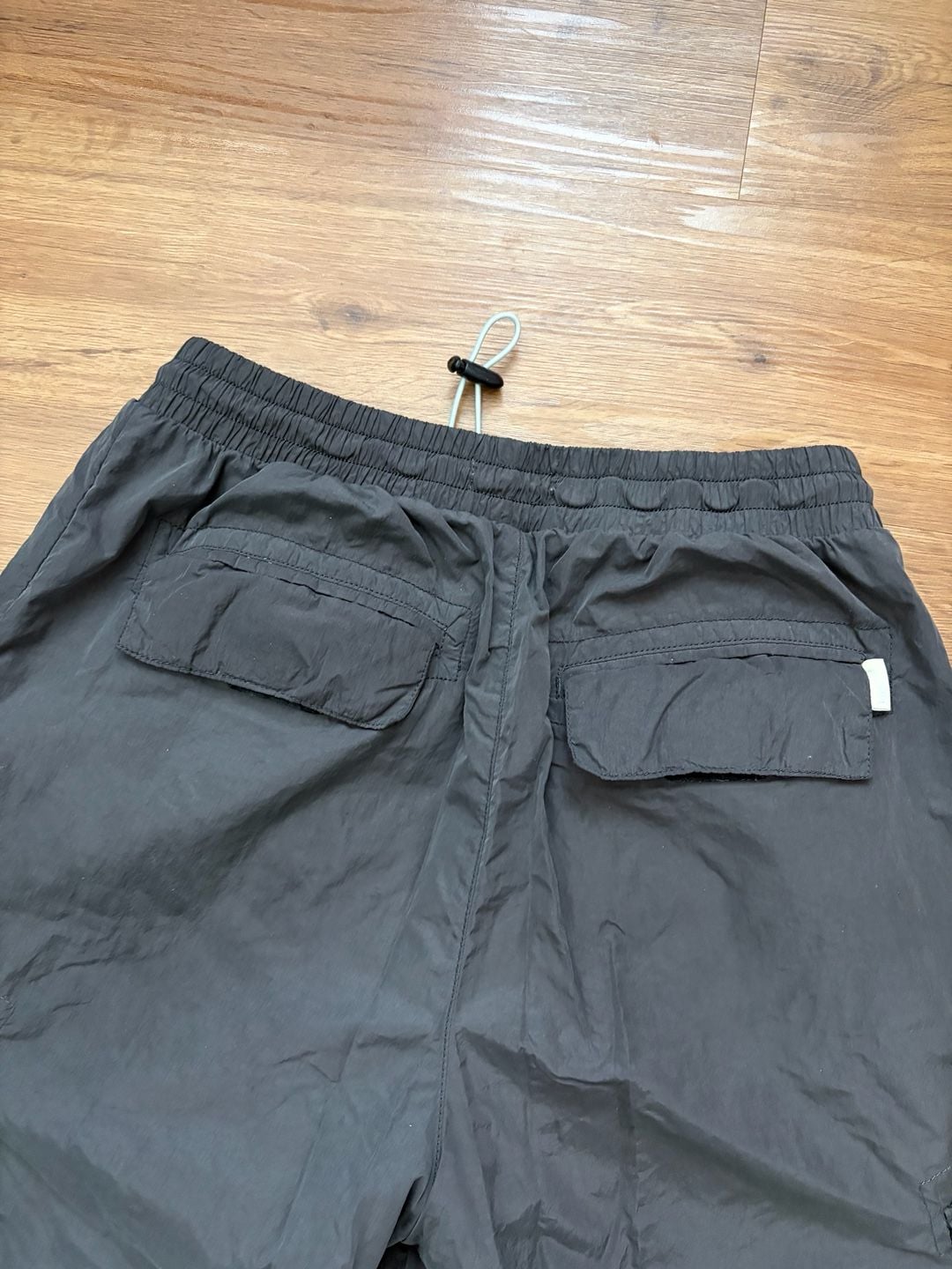 Urban Outfitters Nylon Cargo Parachute Pants with Drawstring Hem 8