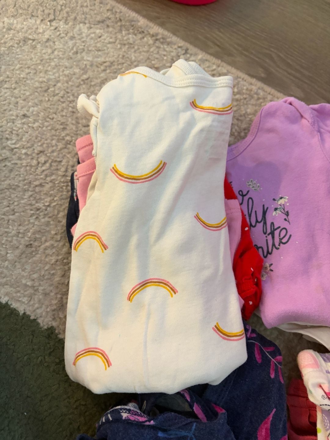 Baby Girl Assorted Bodysuit and Clothing Bundle (6-9 Months) 3