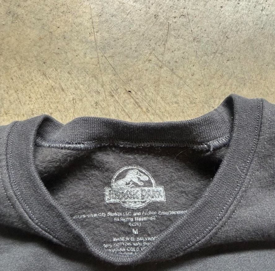 Jurassic Park Graphic Print Crewneck Sweatshirt 3