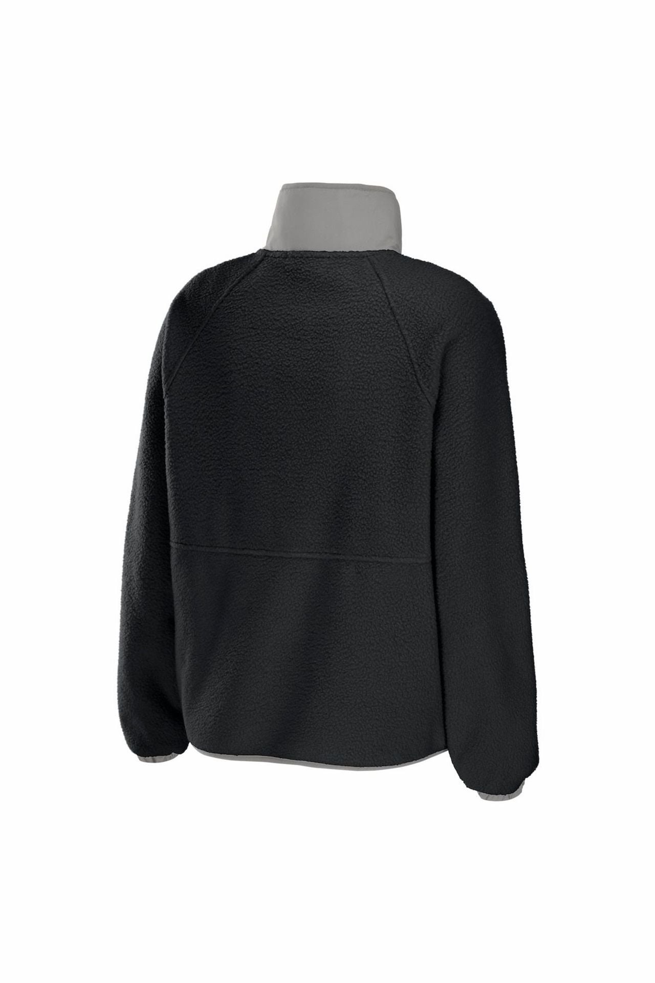 Las Vegas Raiders - WEAR by Erin Andrews Women's Polar Fleece Raglan Full-Snap Jacket 4