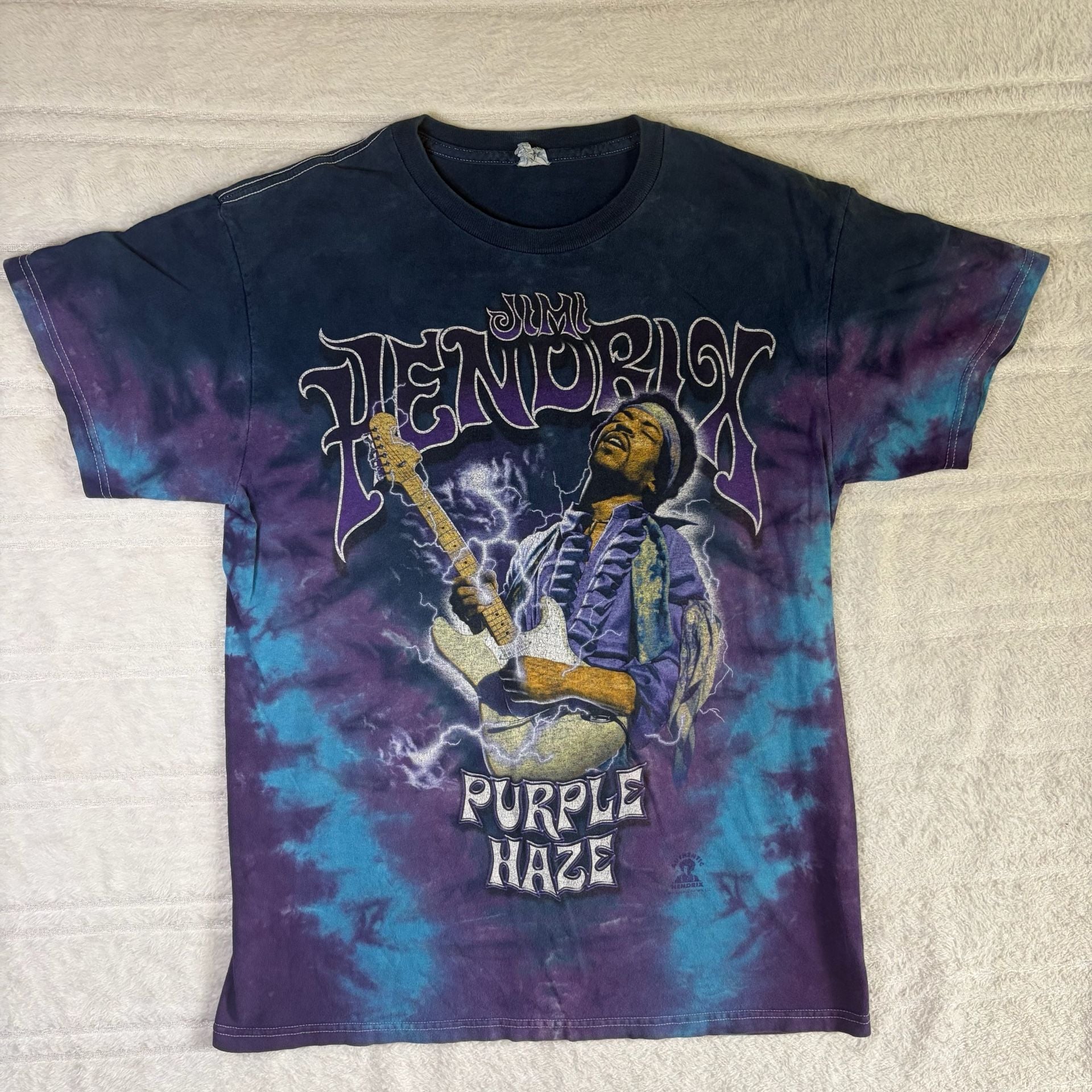 Liquid Blue Jimi Hendrix Purple Haze Tie-Dye T-Shirt 2