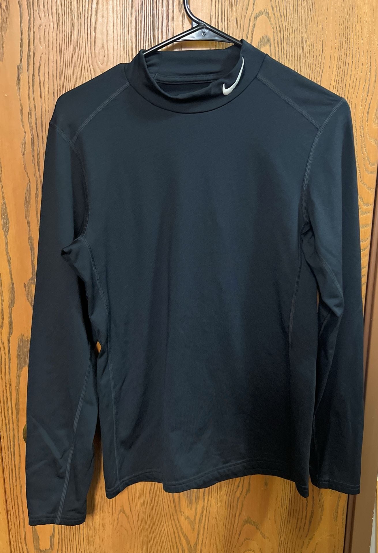 Nike Dri-FIT Fitted Long Sleeve Mock Neck Baselayer Shirt 2